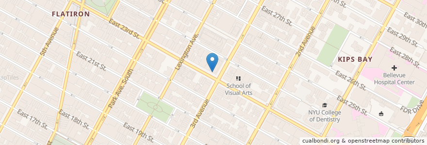 Mapa de ubicacion de HSBC en ایالات متحده آمریکا, New York, نیویورک, New York County, Manhattan, Manhattan Community Board 6.