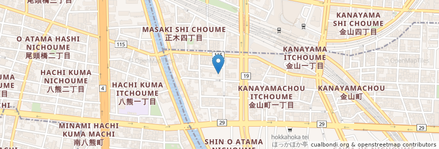 Mapa de ubicacion de Pin-up en ژاپن, 愛知県, 名古屋市.