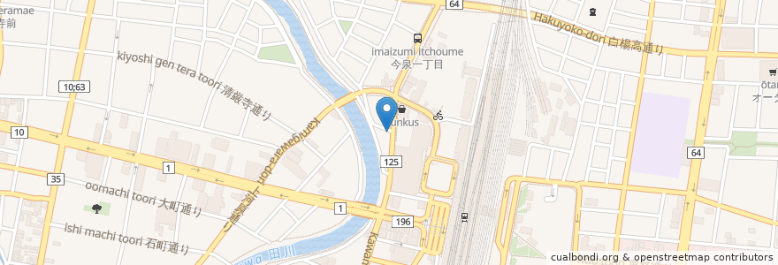 Mapa de ubicacion de タイムズ宇都宮駅西口第２ステーション en Giappone, Prefettura Di Tochigi, Utsunomiya.
