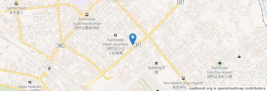 Mapa de ubicacion de 寿し処弥助 en Japan, Präfektur Kanagawa, 相模原市, 中央区.