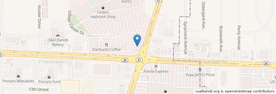 Mapa de ubicacion de Jimmy John's en 미국, 위스콘신, Racine County, Mount Pleasant.
