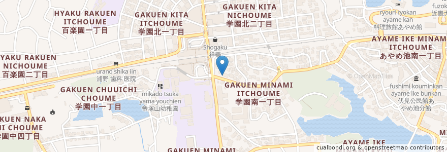 Mapa de ubicacion de 食房エスト en 日本, 奈良県/奈良縣, 奈良市.