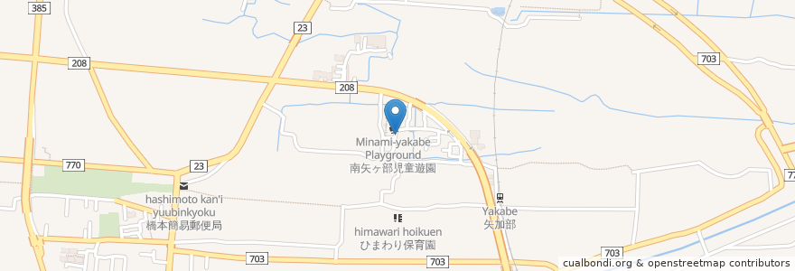 Mapa de ubicacion de 薬師堂 en 日本, 福岡県, 柳川市.