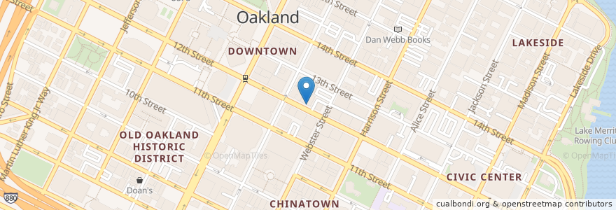 Mapa de ubicacion de Spices 3! en United States, California, Alameda County, Oakland.