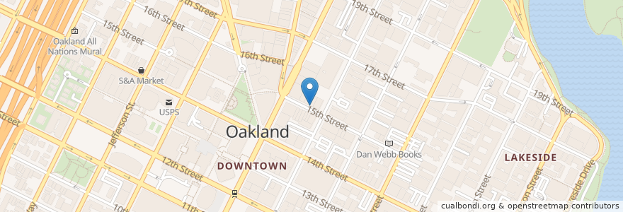 Mapa de ubicacion de Ichiro en United States, California, Alameda County, Oakland.