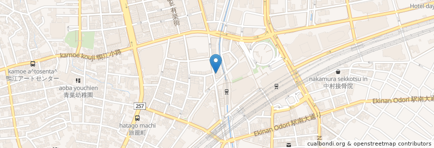 Mapa de ubicacion de 浜松駅前歯科クリニック en ژاپن, 静岡県, 浜松市, 中区.