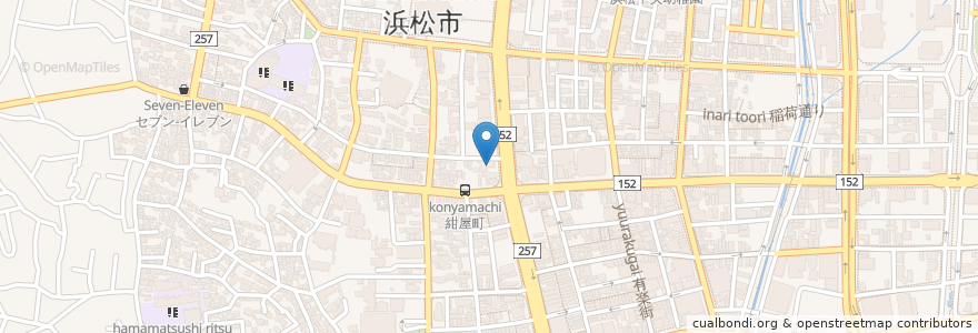 Mapa de ubicacion de ENEOS en 日本, 静冈县, 浜松市, 中区.