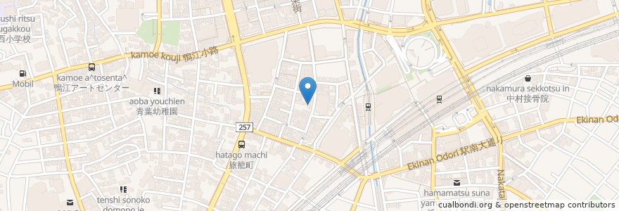 Mapa de ubicacion de 御膳房 en Japón, Prefectura De Shizuoka, 浜松市, 中区.