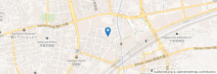 Mapa de ubicacion de Ninju-maru en 日本, 静冈县, 浜松市, 中区.