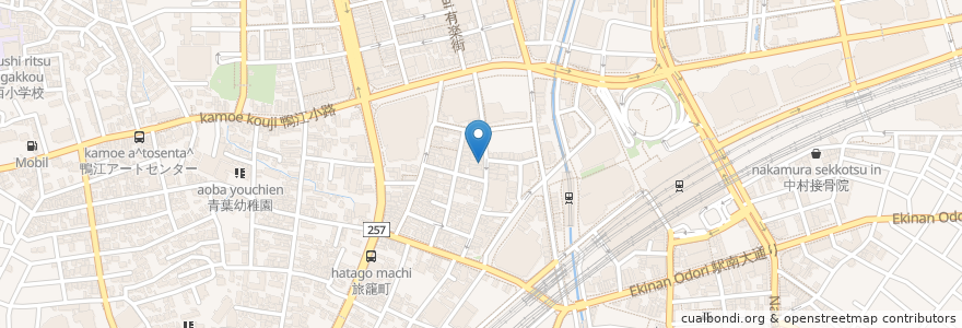Mapa de ubicacion de とびっこ組合 en 日本, 静冈县, 浜松市, 中区.