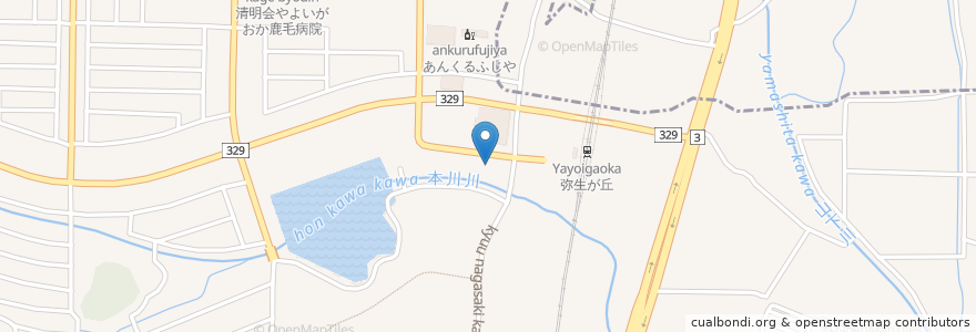 Mapa de ubicacion de 訪問看護ステーション寿楽 en Japon, Préfecture De Saga, 鳥栖市, 三養基郡, 基山町.
