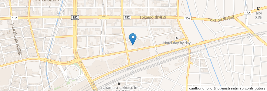 Mapa de ubicacion de Lolo 3rd cafe en Jepun, 静岡県, 浜松市, 中区.