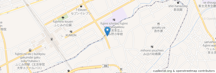 Mapa de ubicacion de 天和庵 en 日本, 埼玉县.