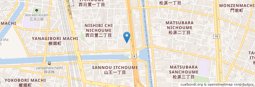 Mapa de ubicacion de 山王クリニック en ژاپن, 愛知県, 名古屋市, 中川区.