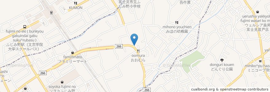 Mapa de ubicacion de インド料理カナ・ピナ en ژاپن, 埼玉県, ふじみ野市.