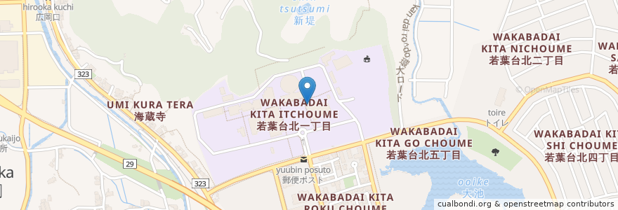 Mapa de ubicacion de 自販機 en ژاپن, 鳥取県, 鳥取市.