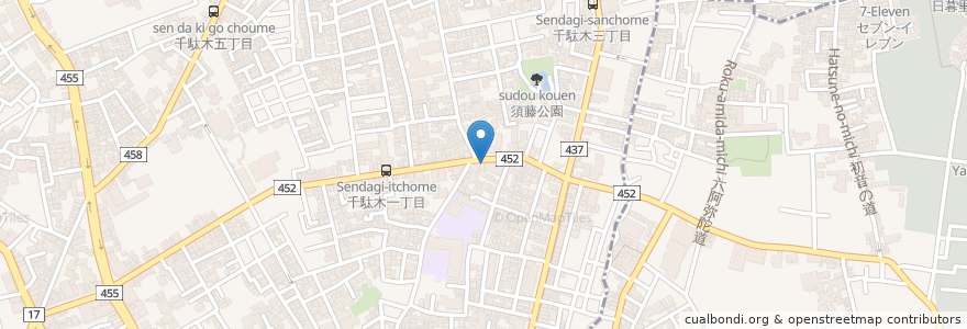 Mapa de ubicacion de Espresso Factory en 일본, 도쿄도, 분쿄구.