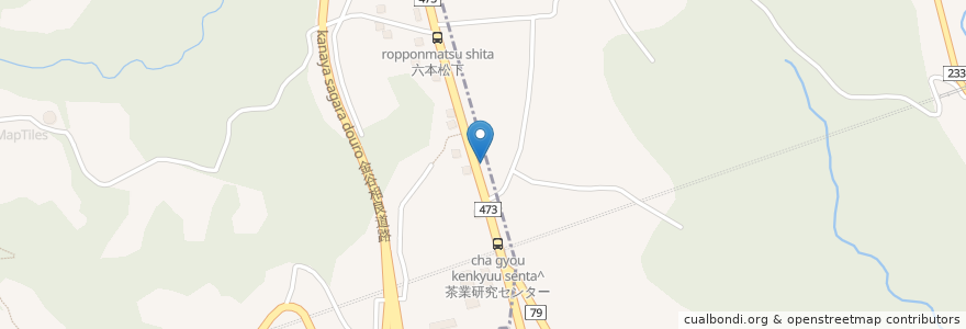 Mapa de ubicacion de 昭和シェル en Japan, 静岡県, 牧之原市.