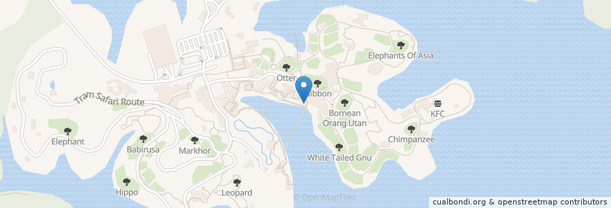 Mapa de ubicacion de Mama Panda Kitchen en Singapore, Northwest.