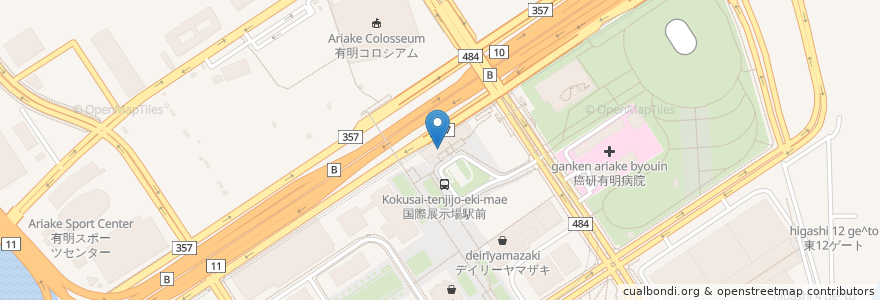 Mapa de ubicacion de そば処 あずみ en Japan, 東京都, 江東区.