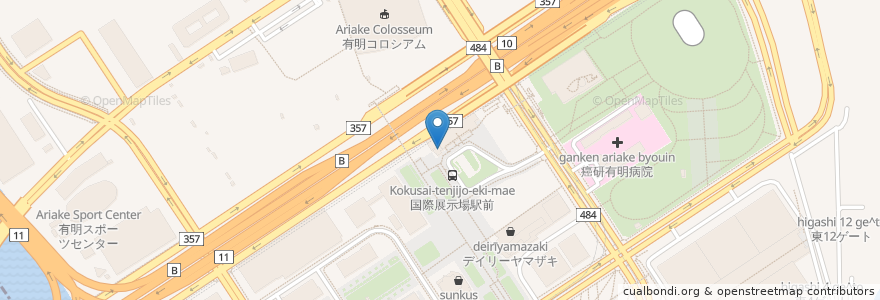Mapa de ubicacion de Breeze of Bay en Japan, Tokio, 江東区.