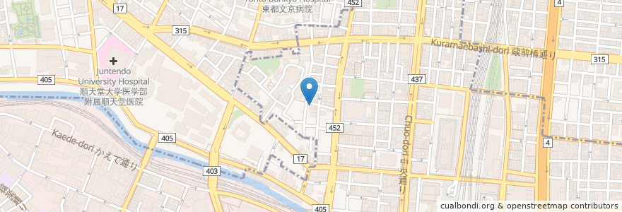 Mapa de ubicacion de 章太亭 en 日本, 東京都, 千代田区.