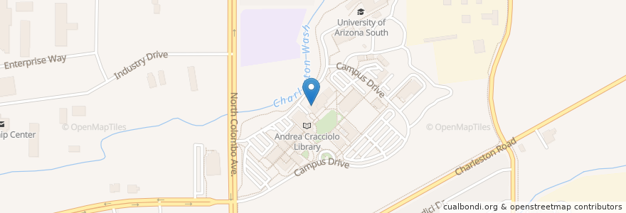 Mapa de ubicacion de Union Cafe en United States, Arizona, Cochise County, Sierra Vista.