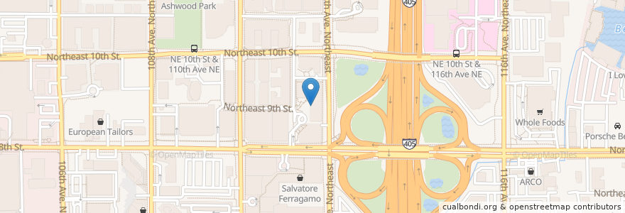 Mapa de ubicacion de Tokyo Steak House en United States, Washington, King County, Bellevue.
