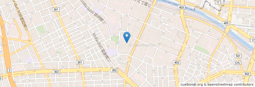 Mapa de ubicacion de スカイラウンジ暁 en 日本, 東京都, 千代田区.