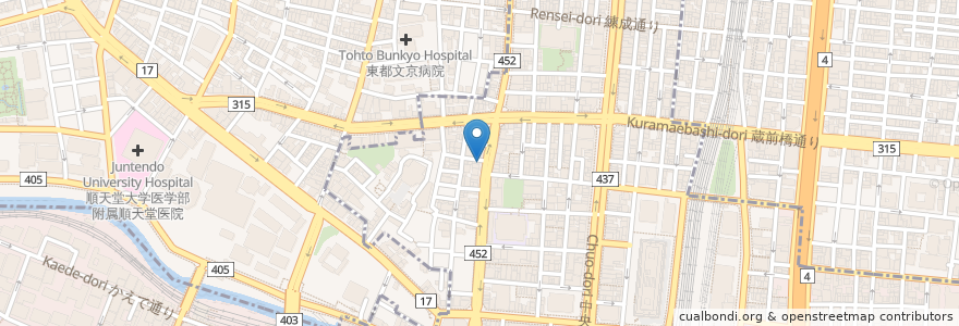 Mapa de ubicacion de 東和酒場 en 日本, 東京都, 千代田区.