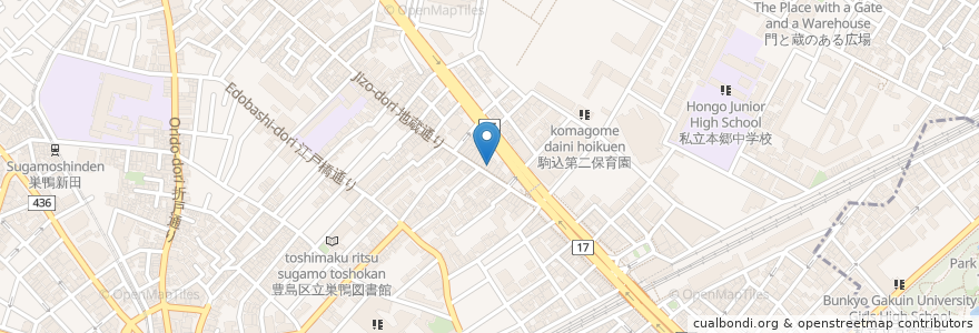 Mapa de ubicacion de 司生堂クリニック en Japon, Tokyo, 豊島区.