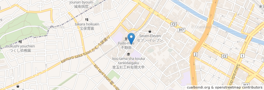 Mapa de ubicacion de Brasserie Bavarder en Japonya, 東京都, 品川区.