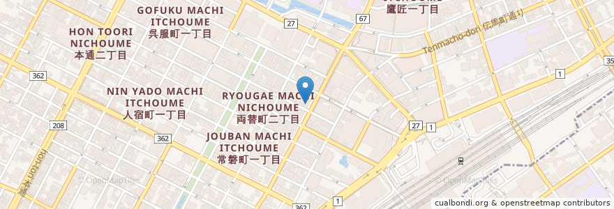 Mapa de ubicacion de Di PUNTO en 日本, 静岡県, 静岡市, 葵区.