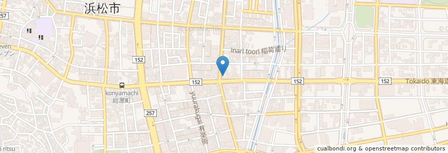 Mapa de ubicacion de KIRCHHERR en 日本, 静冈县, 浜松市, 中区.