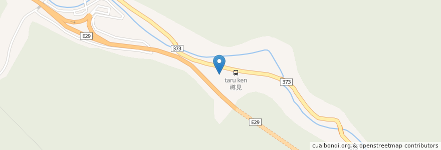 Mapa de ubicacion de 天狗谷コーヒー en ژاپن, 鳥取県, 八頭郡, 智頭町.
