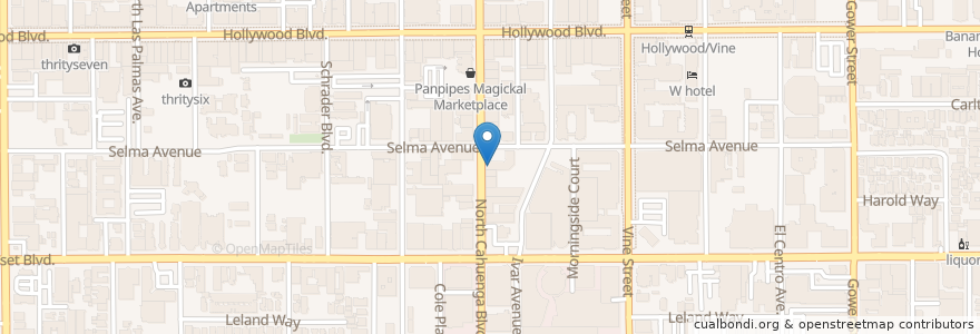 Mapa de ubicacion de Stout en ایالات متحده آمریکا, کالیفرنیا, Los Angeles County, لوس آنجلس.