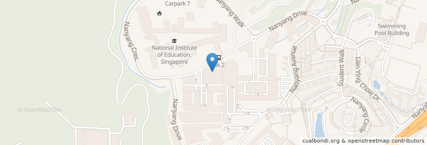 Mapa de ubicacion de Pizza Hut Express en シンガポール, Southwest.