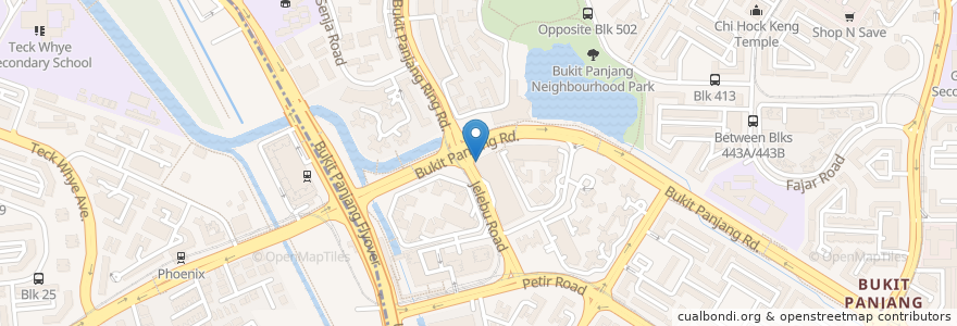 Mapa de ubicacion de Suki-ya en Singapour, Northwest.