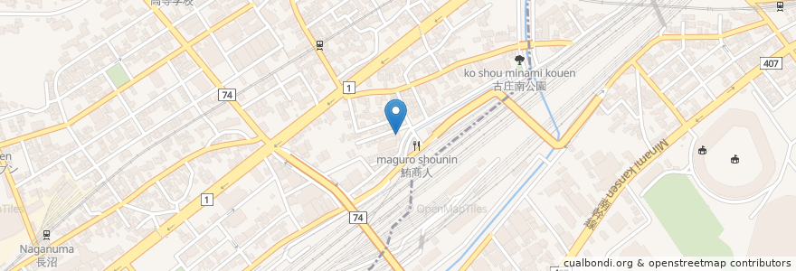 Mapa de ubicacion de 芳村整形外科医院 en 日本, 静岡県, 静岡市, 葵区, 駿河区.