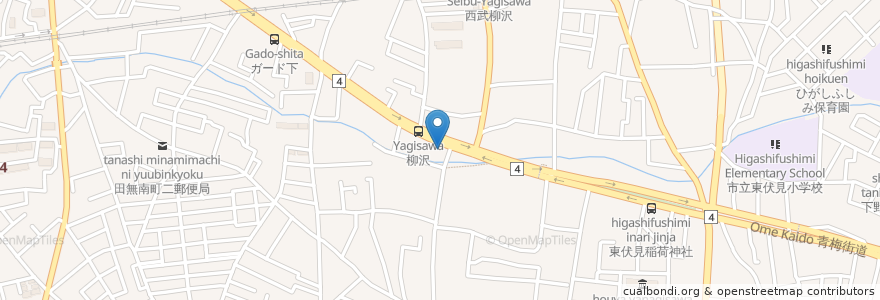 Mapa de ubicacion de Angelo en 日本, 東京都, 西東京市.