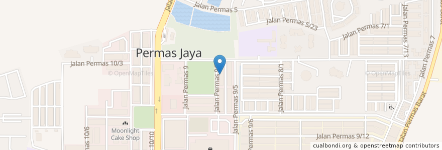 Mapa de ubicacion de 補鑊佬菜館 en 马来西亚, Iskandar Malaysia, Iskandar Malaysia, Johor Bahru, Johor Bahru.