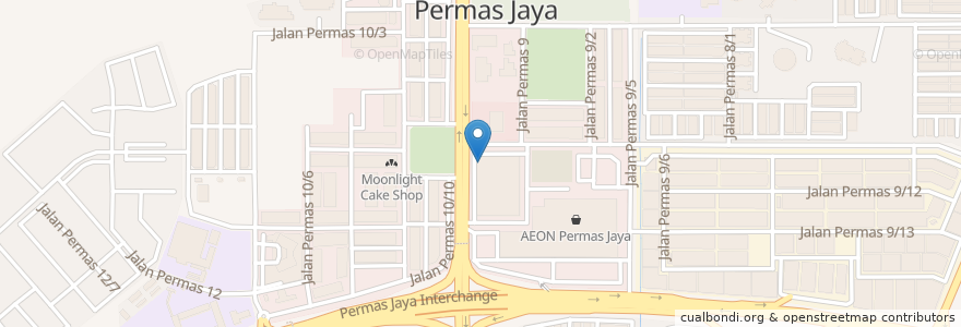 Mapa de ubicacion de Maybank en Malesia, Iskandar Malaysia, Iskandar Malaysia, Johor Bahru, Johor Bahru.