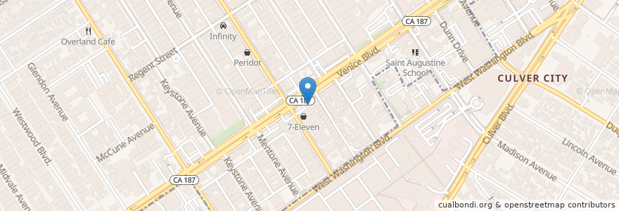 Mapa de ubicacion de Chinatown Express en 美利坚合众国/美利堅合眾國, 加利福尼亚州/加利福尼亞州, 洛杉矶县, 洛杉矶.
