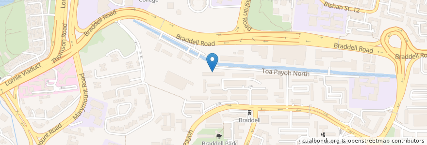 Mapa de ubicacion de Boon Teck Neighbourhood Police Post en シンガポール, Central.