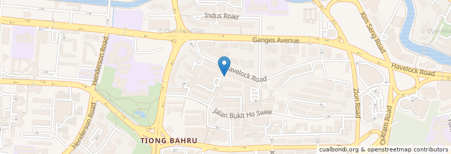 Mapa de ubicacion de Kim Seng Neighbourhood Police Post en Singapura, Central.