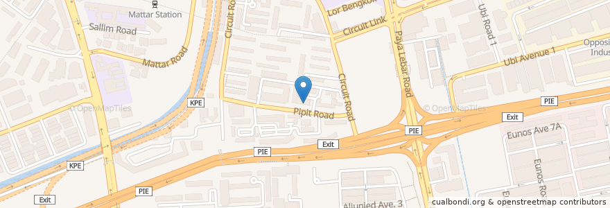 Mapa de ubicacion de MacPherson Neighbourhood Police Post en シンガポール, Southeast.