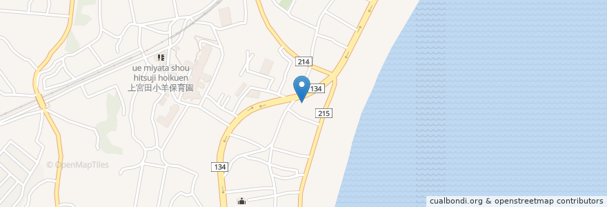 Mapa de ubicacion de Doutor Coffee Shop en Japan, Kanagawa Prefecture, Miura.