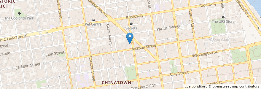 Mapa de ubicacion de Great Saigon en États-Unis D'Amérique, Californie, San Francisco, San Francisco.