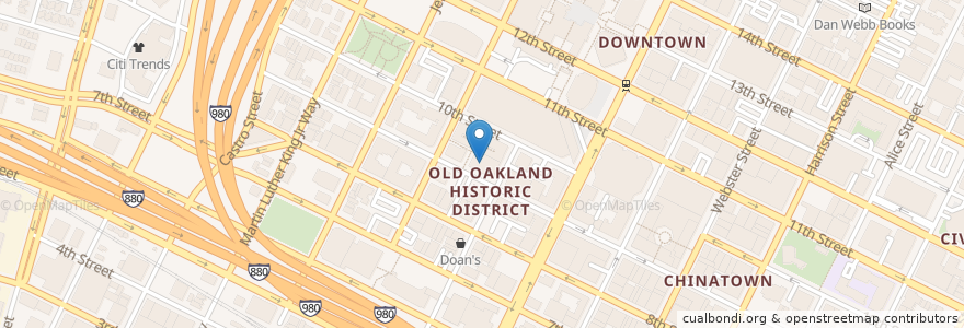 Mapa de ubicacion de Hen House en United States, California, Alameda County, Oakland.