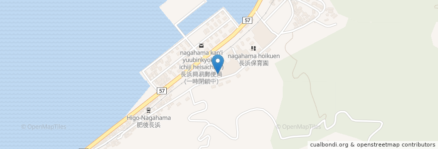 Mapa de ubicacion de 宇土市 en 日本, 熊本県, 宇土市.